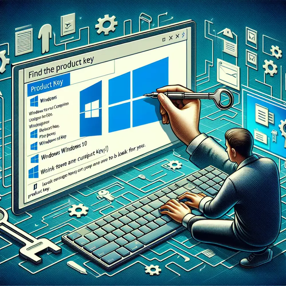 jak zjistit product key windows 10